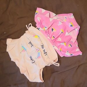 Pink sailboat Tankini 9-12m